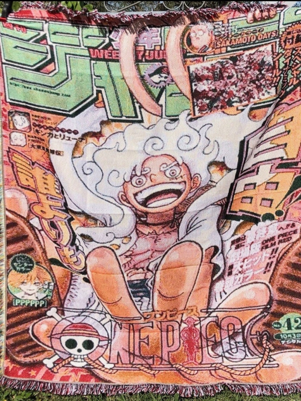 One Piece Gear 5 Luffy Tapestry/blanket